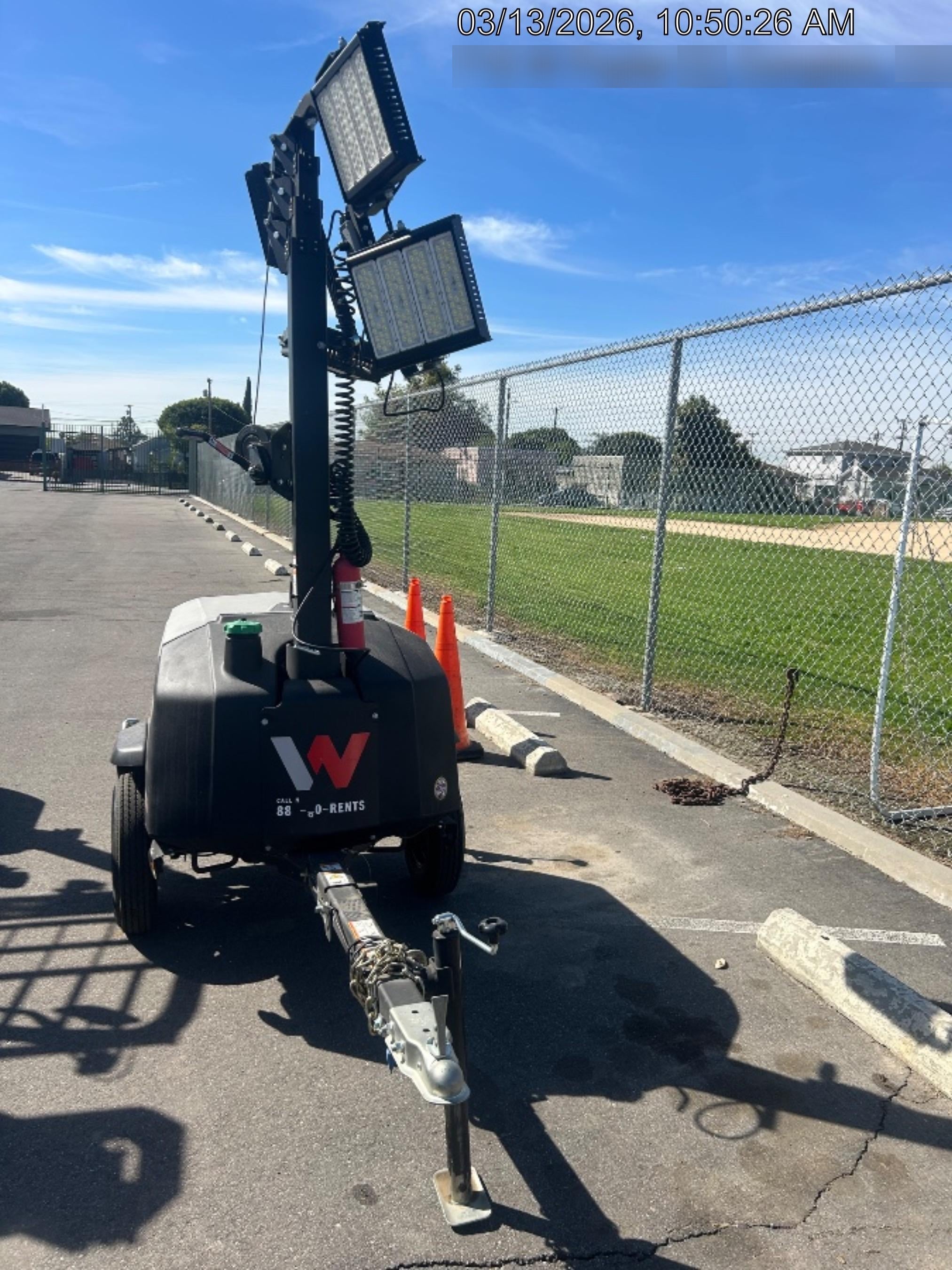 2024 Wacker Neuson LTT4 Diesel, Kohler KDW702, Deep Sea Controller, Auto Start, LED 320W, Bypass Outlet, T3