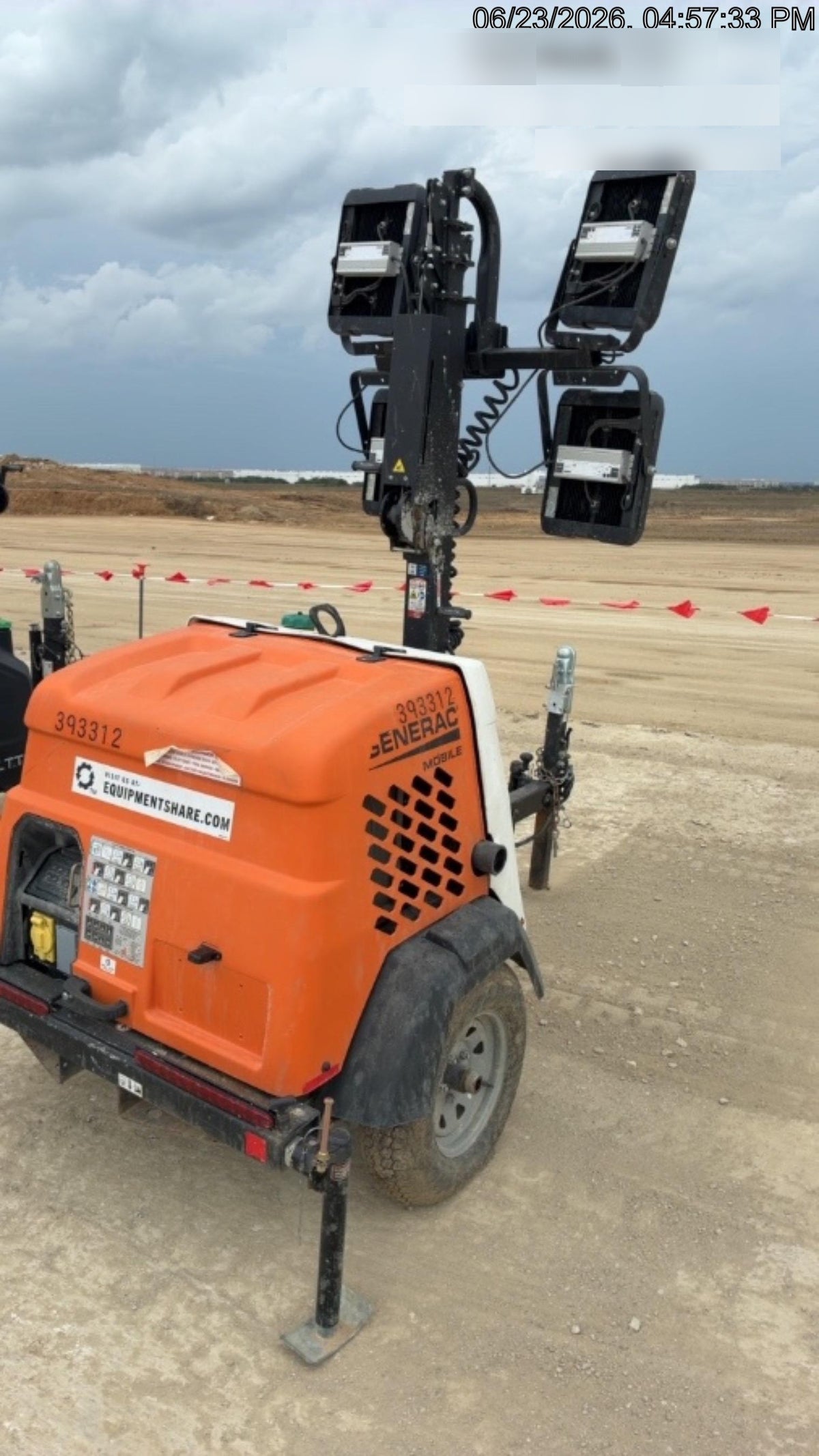 2024 Generac MLT2 Diesel, Flex Switch 120V Input, Powerzone Controller, 
(4) 320W LED Lights, 4kW Generator, 39.9 Gal Fuel Tank, 2" Ball, T3
