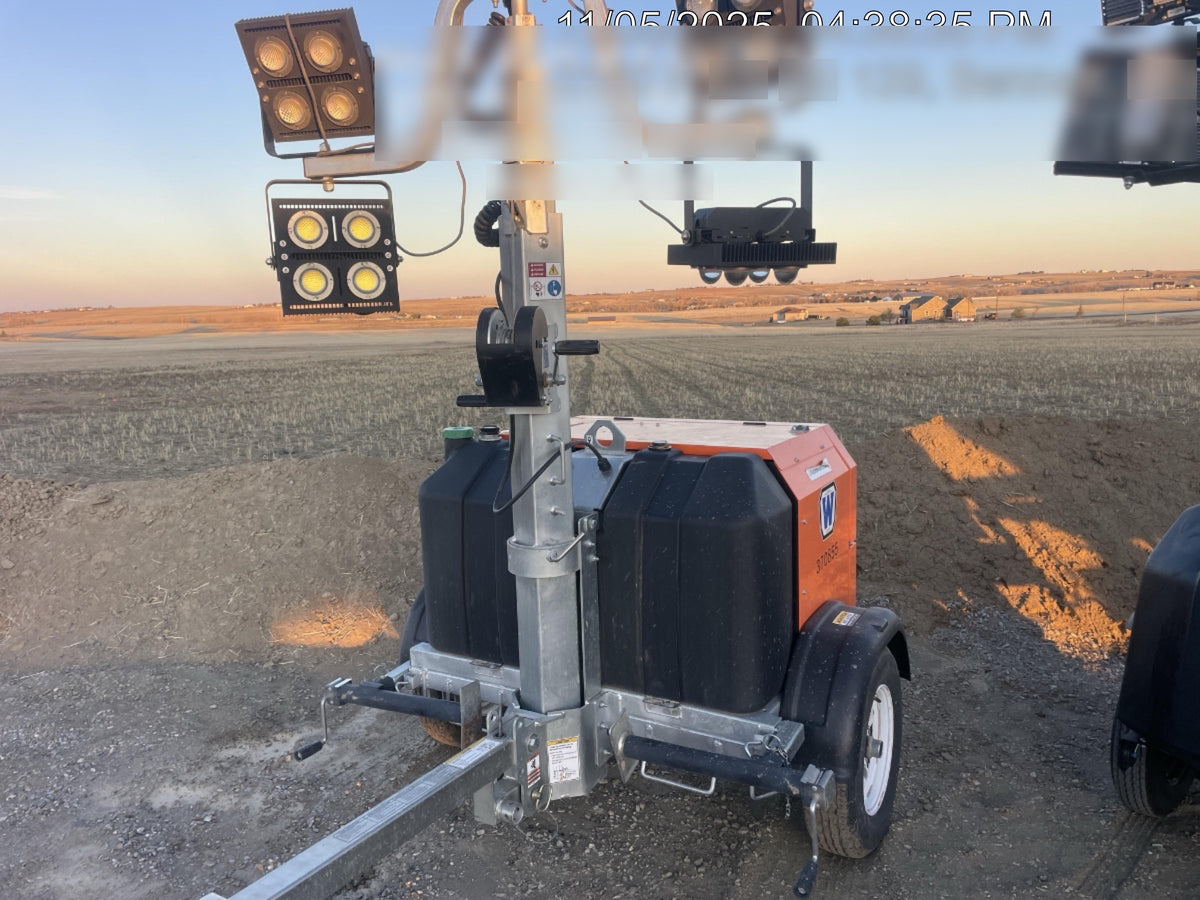 2023 Wanco WLTT-4MM4K Diesel, Deep Sea Controller, Shore Power Plug, Auto Start, (4) 350W LED Floodlights, 4kW Generator, 60 Gal Fuel Tank, 2" Ball, T3