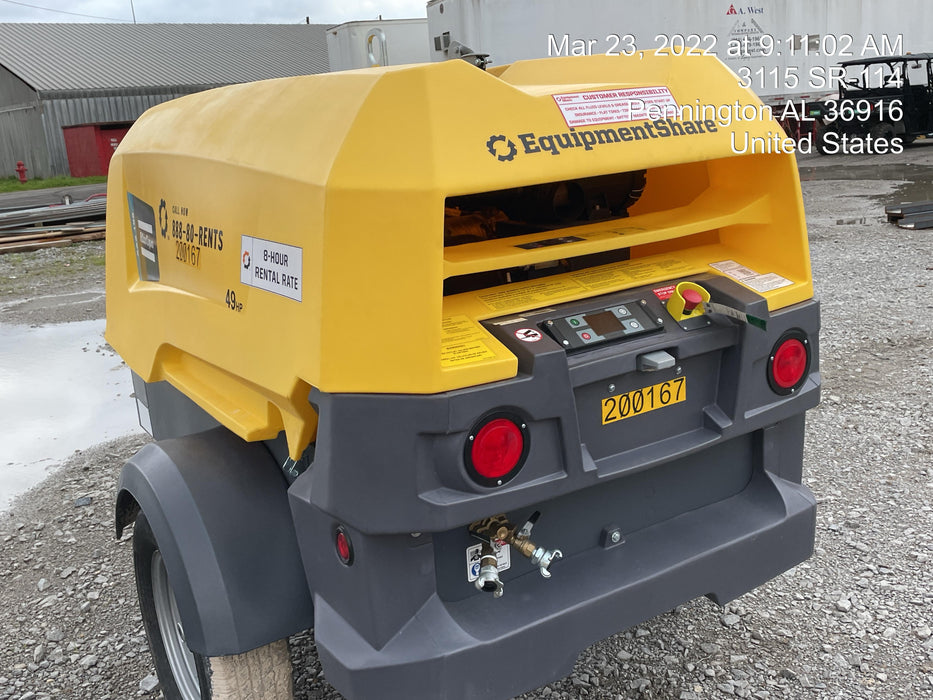 2022 ATLAS COPCO XAS188 CWK