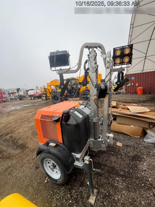 2024 Wanco WLTT-4MM4K Diesel, Deep Sea Controller, Shore Power Plug, Auto Start, (4) 350W LED Floodlights, 4kW Generator, 60 Gal Fuel Tank, 2" Ball, T3