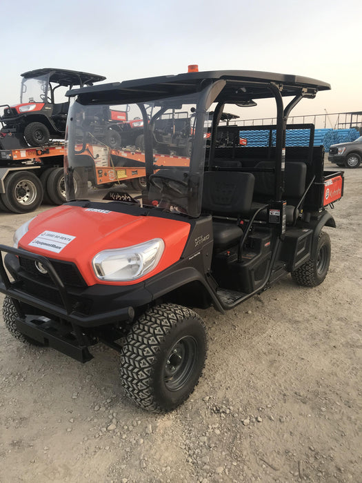 2021 Kubota RTV-X1140W-H Plastic Canopy, Windshield Acrylic Clear, LED Strobe Light, Wire Harness Kit, Back up Alarm