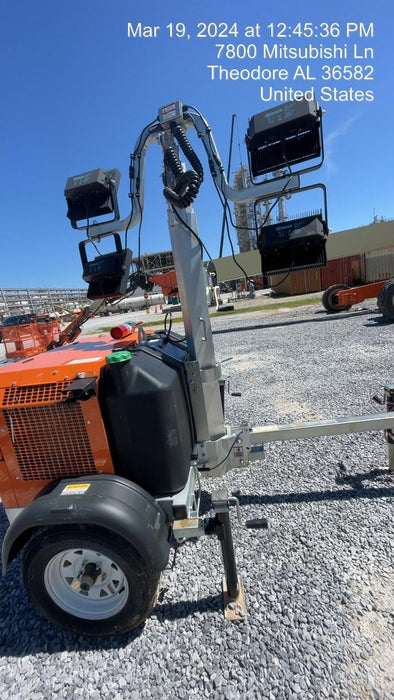 2023 Wanco WLTT-4MM4K Diesel, Deep Sea Controller, Shore Power Plug, Auto Start, (4) 350W LED Floodlights, 4kW Generator, 60 Gal Fuel Tank, 2" Ball, T3