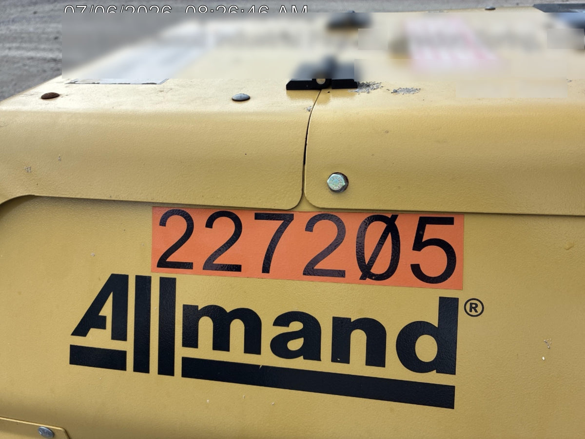 2022 Allmand NLV3GR (4) LED Light Fixture 350W, 23' Vertical Mast, 3kW Prime, Towable, Deep Sea L401, Leveling Jacks, Yanmar T4F 5.8hp