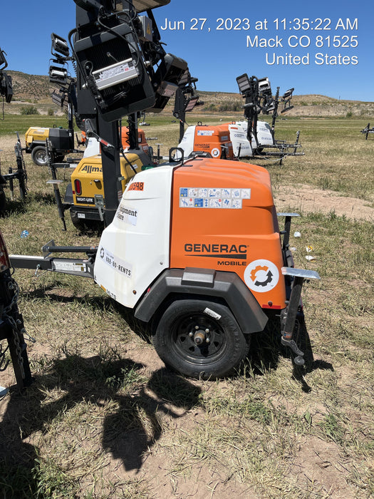 2023 Generac MLT2 Diesel, Flex Switch 120V Input, Powerzone Controller, (4) 320W LED Lights, 4kW Generator, 39.9 Gal Fuel Tank, 2" Ball, T3