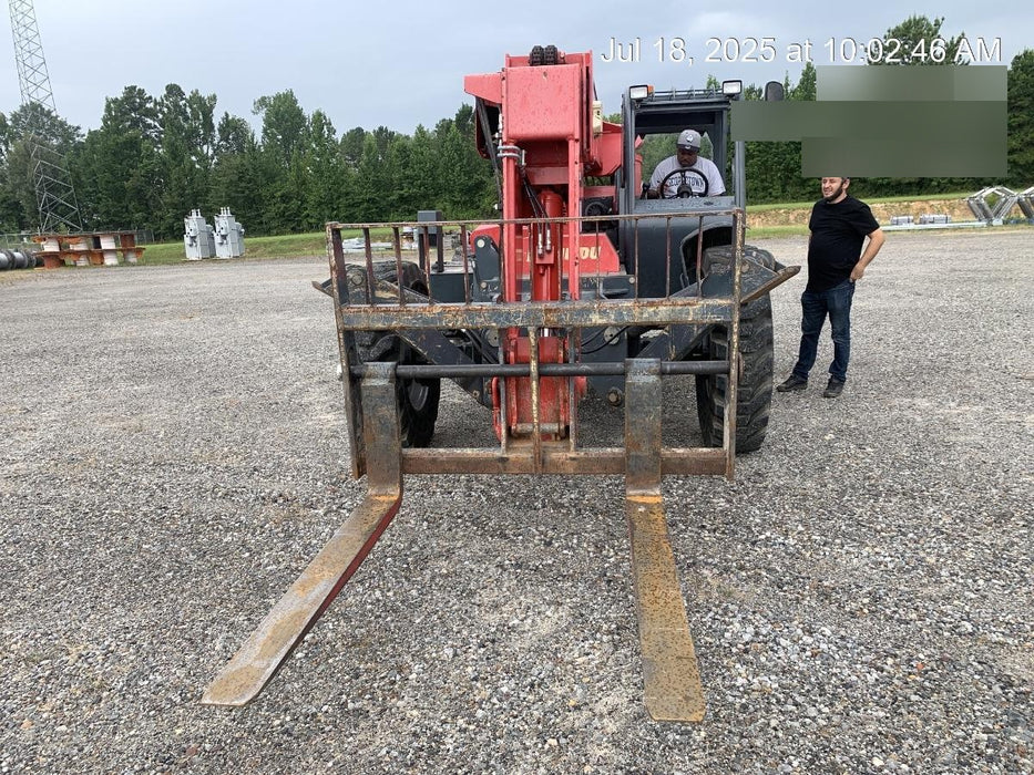 2019 Manitou 12042 MTA12042 - Canopy, Worklights/Strobe, Beacon, 66" Carriage, 60" Forks, Solid Tires, Lift Hook, Aux Hydraulics