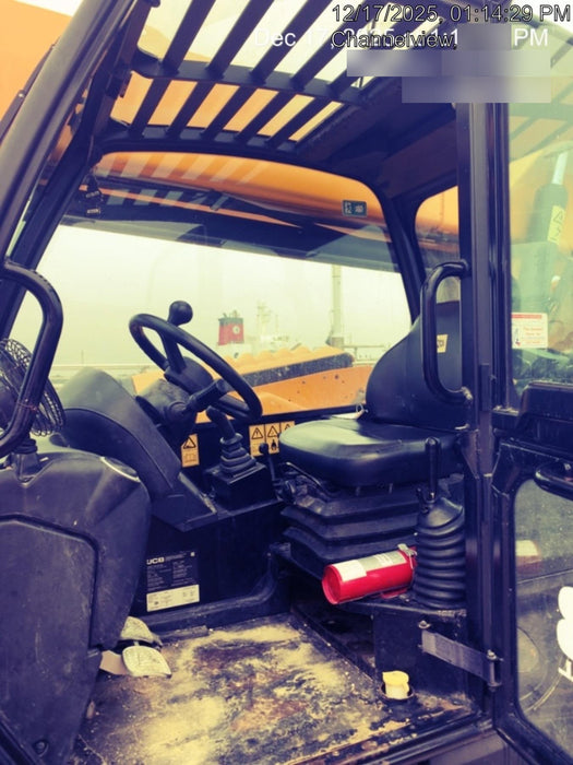 2020 JCB 509-42 Cab/Heat/Air, Solid Tires, Work Lights, Beacon, Aux Hydraulics, Back up Alarm, Lifting Eye, ES Decals