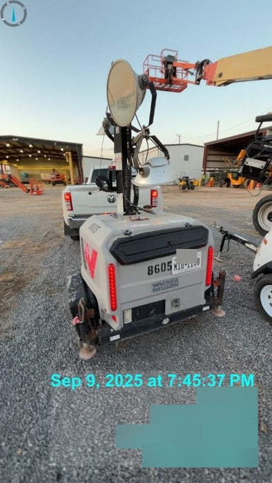 2018 Wacker Neuson LTV6L-MH Wacker Neuson LTV6L Towable Light Tower