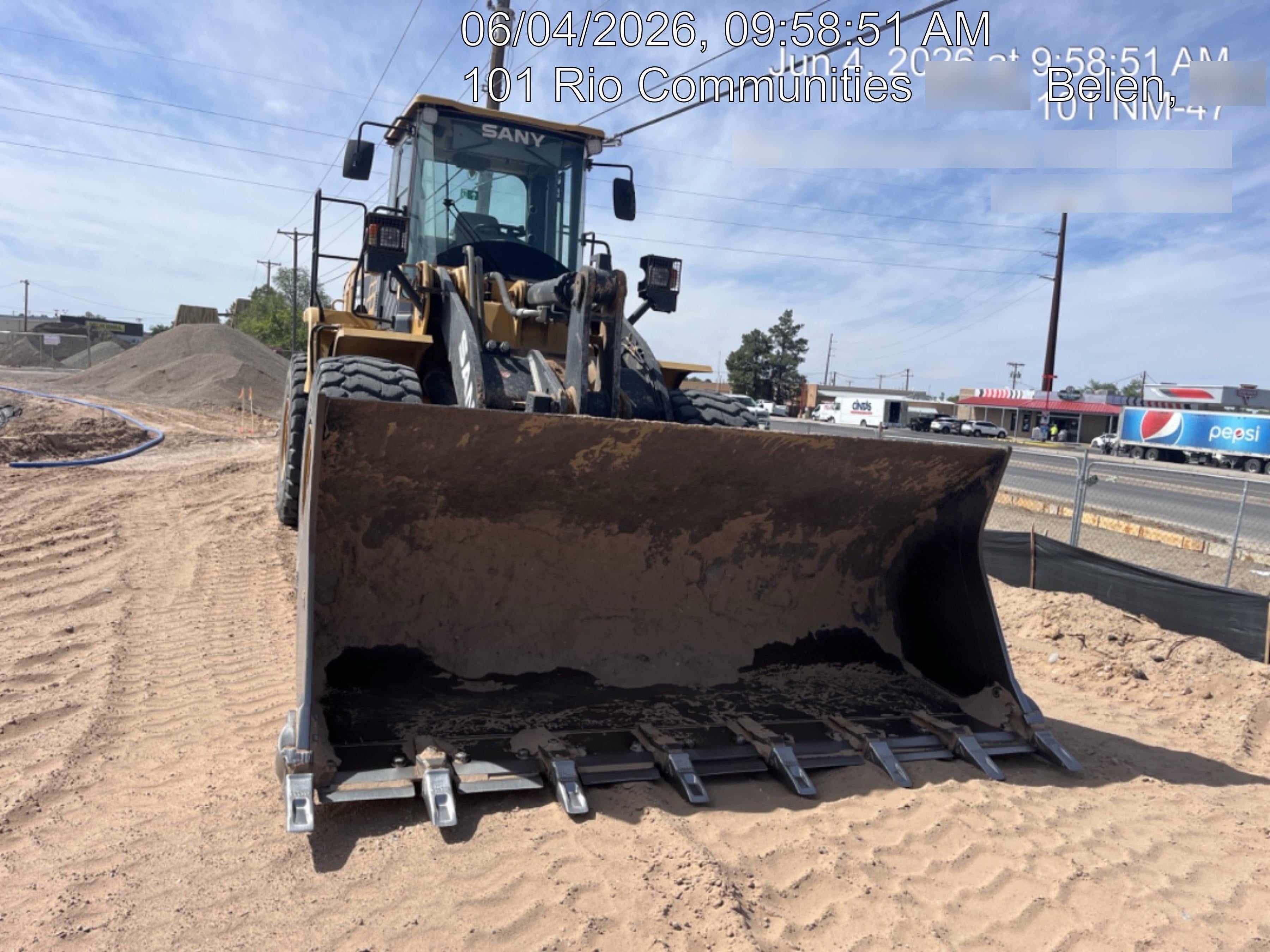 2019 Sany SW405K Tier 4, Cab, 3rd Function Hydraulics Smooth Pin On Bucket