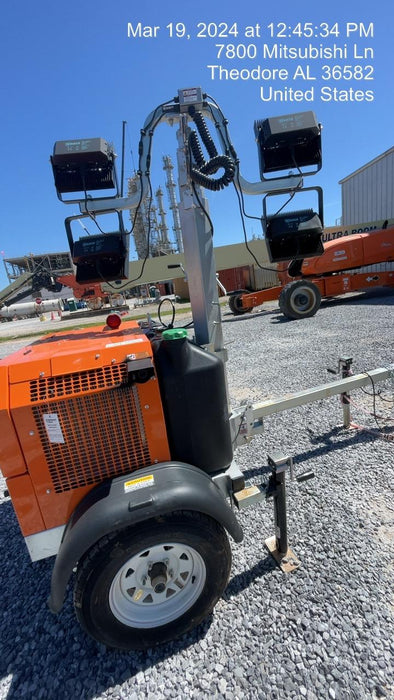 2023 Wanco WLTT-4MM4K Diesel, Deep Sea Controller, Shore Power Plug, Auto Start, (4) 350W LED Floodlights, 4kW Generator, 60 Gal Fuel Tank, 2" Ball, T3