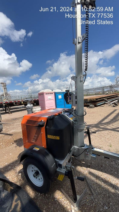 2024 Wanco WLTT-4MM4K Diesel, Deep Sea Controller, Shore Power Plug, Auto Start, (4) 350W LED Floodlights, 4kW Generator, 60 Gal Fuel Tank, 2" Ball, T3