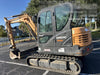 2018 Case CX57C CLOSED CAB A/C, LONG ARM, RUBBER TRACKS, AUX HYD