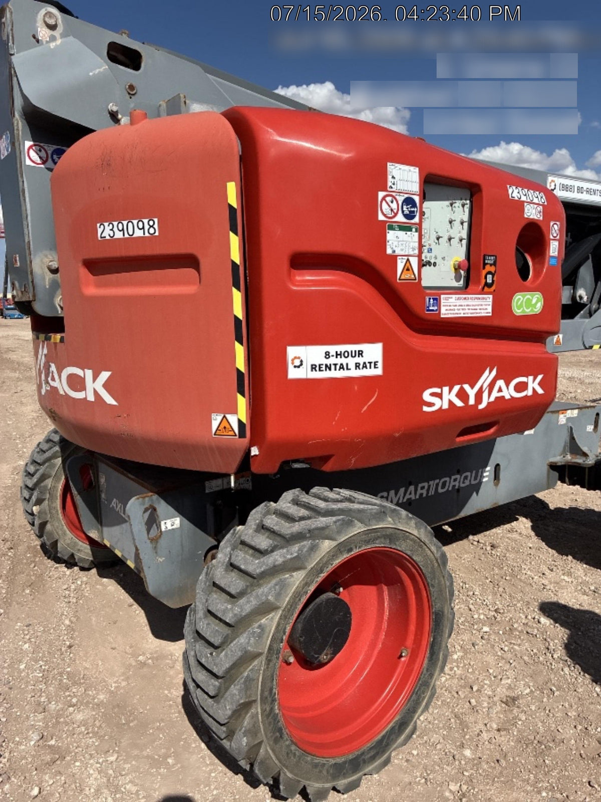 2022 SKYJACK SJ60 AJ+