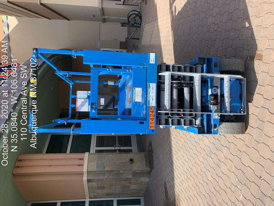 2020 Genie GS-2632 Solid NM Tires, Folding Rails with Half-Height Swing Gate, Beacon