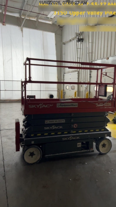 2017 Skyjack SJIII-3226 Standard Rental Specs