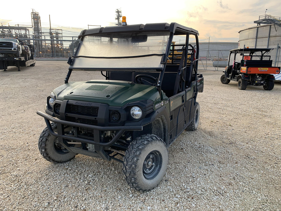 2019 Kawasaki Mule PRO-DXT Standard Options, Backup Alarm, Beacon, Plastic Hard Top, Poly Windshield, Horn Kit