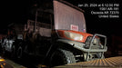2022 Kubota RTV-X1140W-H Plastic Canopy, Windshield Acrylic Clear, LED Strobe Light, Wire Harness Kit, Back up Alarm