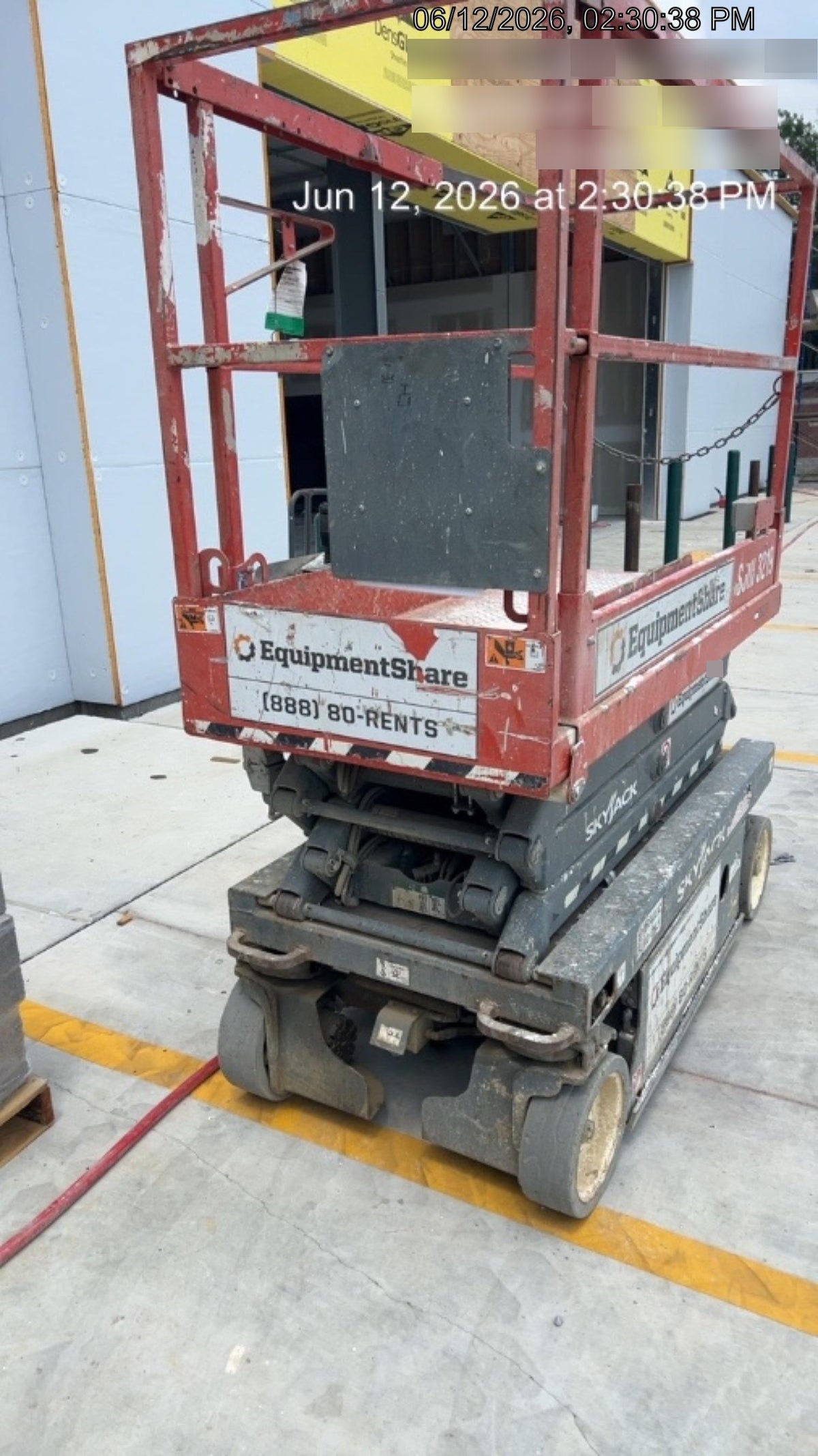 2019 Skyjack SJIII-3219 Standard Options, Trojan Batteries