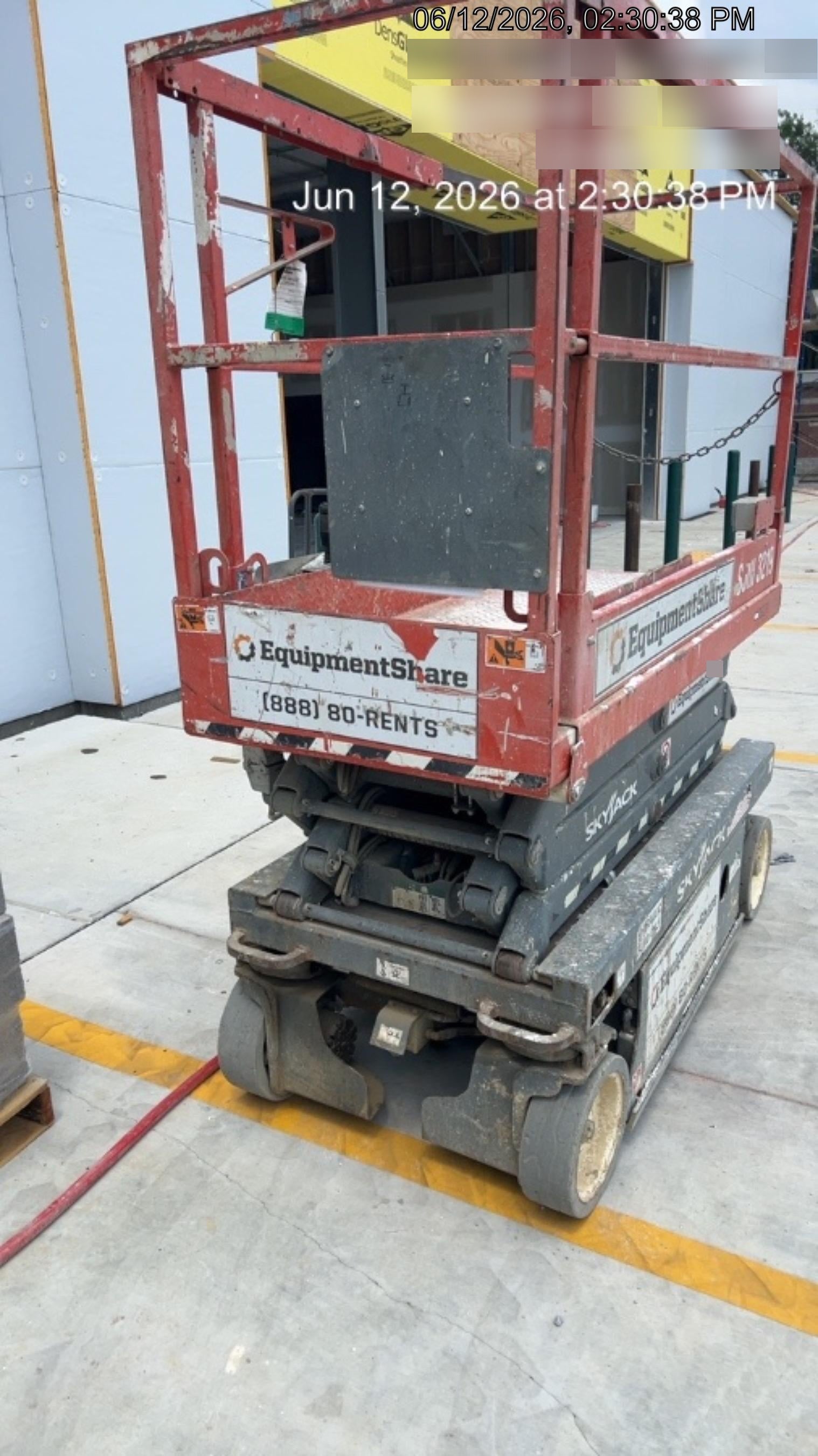 2019 Skyjack SJIII-3219 Standard Options, Trojan Batteries