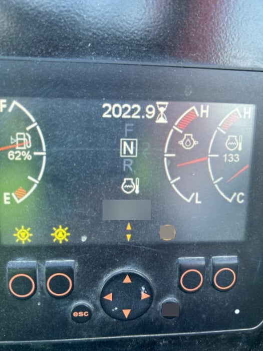 2020 Manitou MTA8044 74hp T4F, Cab/Heat/Air, Cab and Boom LED work lights, Auxiliary Hydraulics, Solid Tires, Amber strobe, Lift Hook w/66" Carriage, 60" Forks