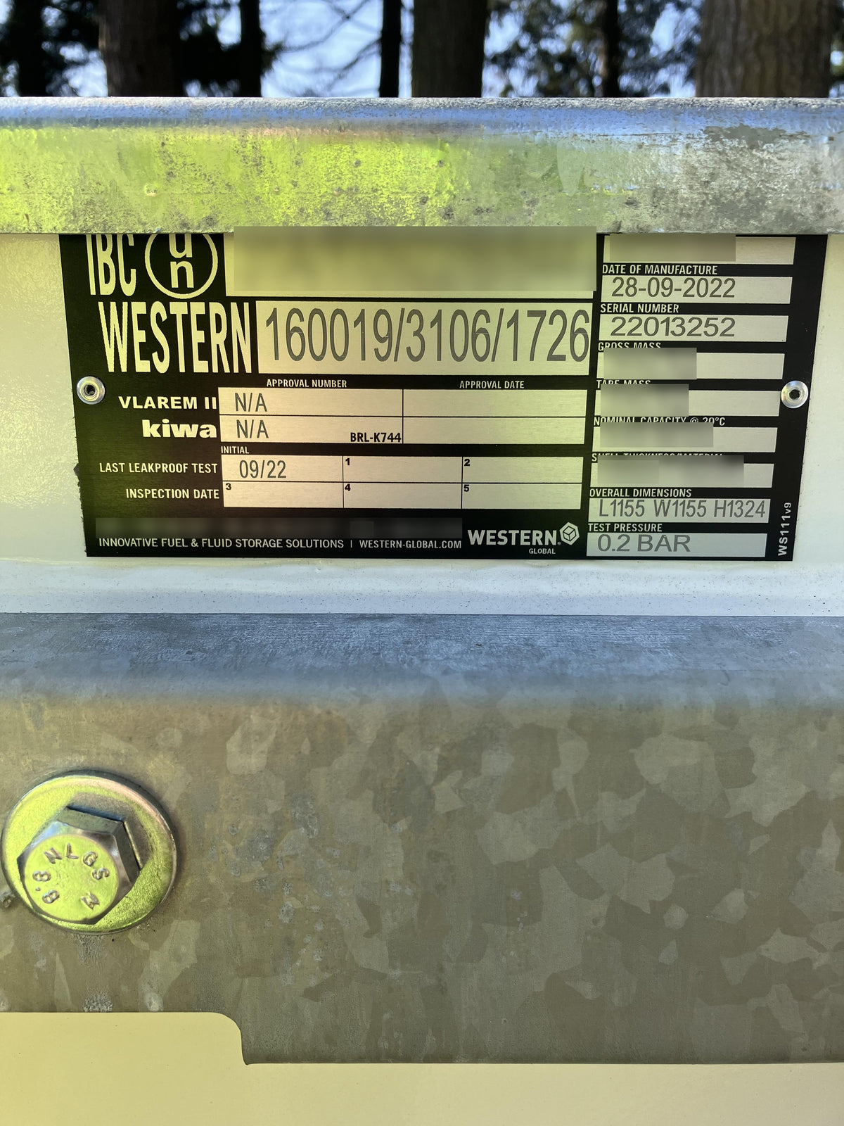 2023 WESTERN GLOBAL 10TCG-ES-12VFHK