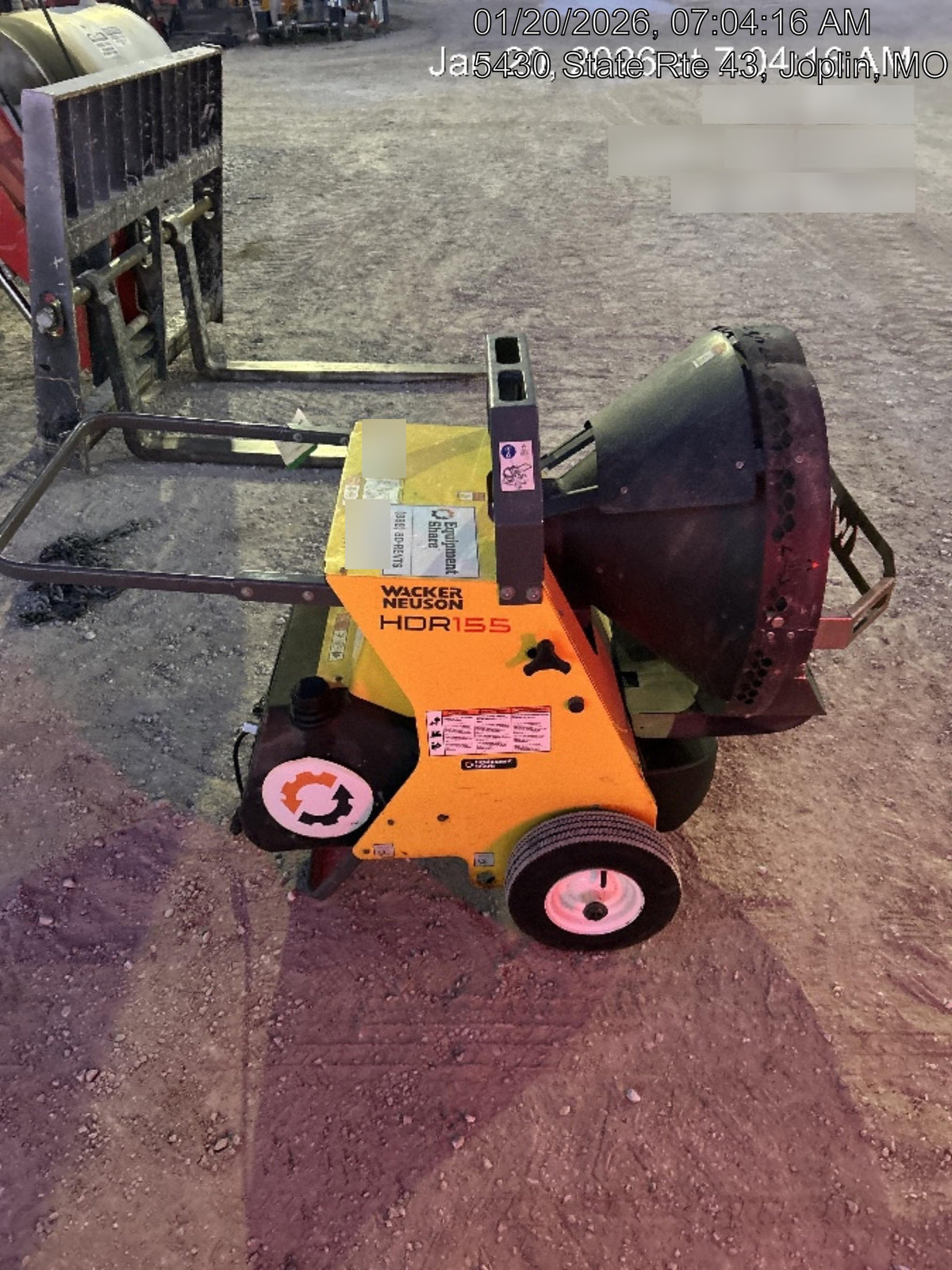 2018 WACKER NEUSON HDR 155