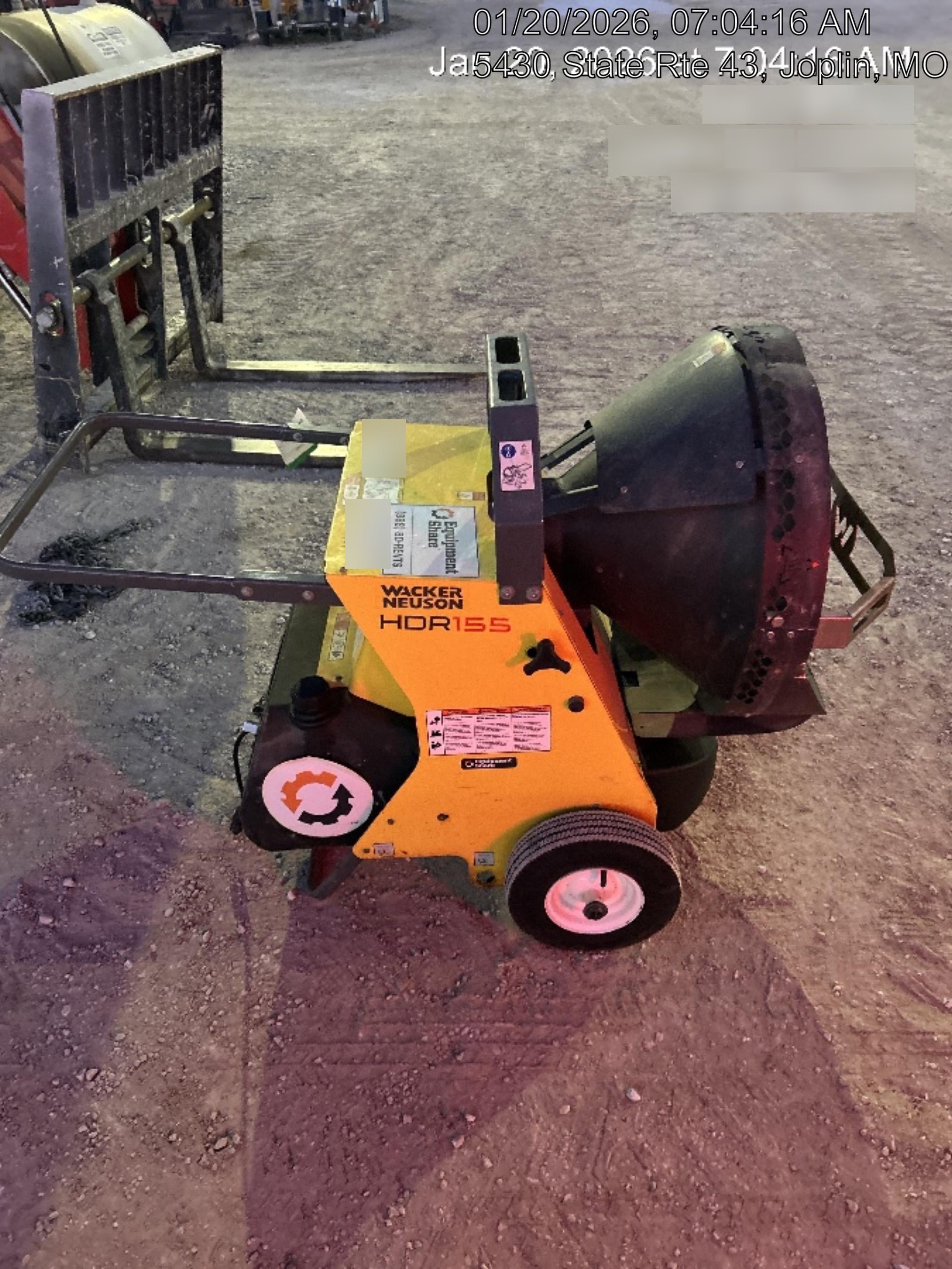 2018 WACKER NEUSON HDR 155