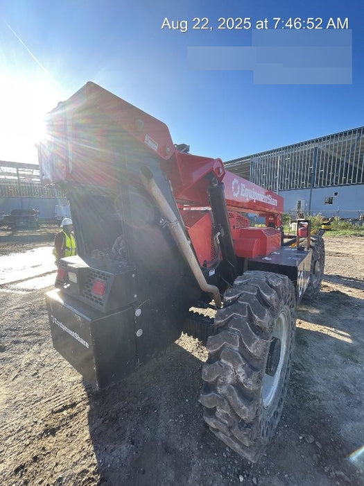 2019 Manitou MTA10055 Cab/Heat/Air, 120 HP, Solid Tires, Work Lights, Lift Hook, Auxiliary Hydraulics w/66" Carriage and 60" Forks