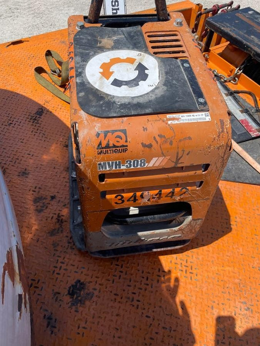 2023 Multiquip MV308GH Honda GX270, 18" Plate, Tachometer