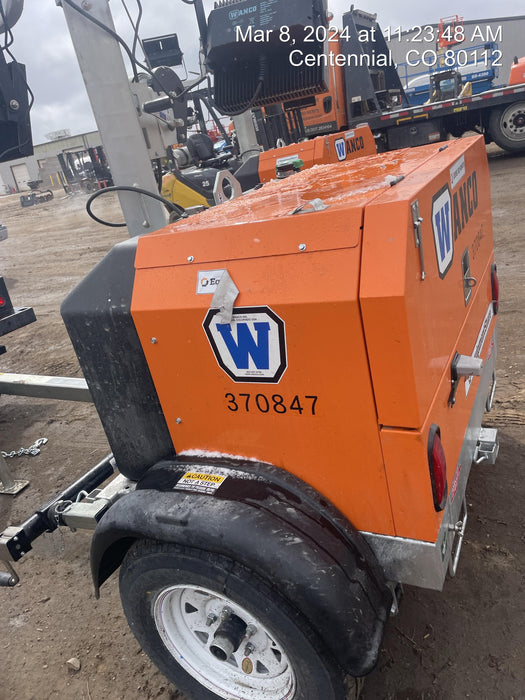 2023 Wanco WLTT-4MM4K Diesel, Deep Sea Controller, Shore Power Plug, Auto Start, (4) 350W LED Floodlights, 4kW Generator, 60 Gal Fuel Tank, 2" Ball, T3