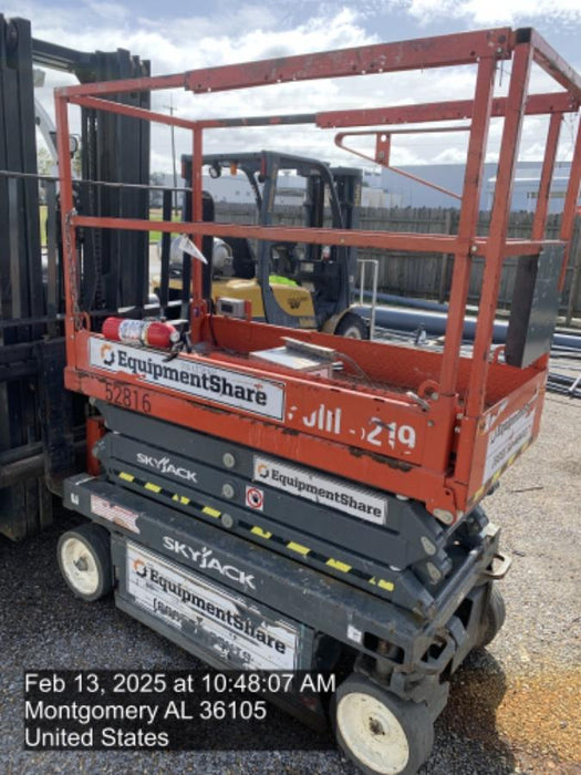 2019 Skyjack SJIII-3219 Standard Options, Trojan Batteries