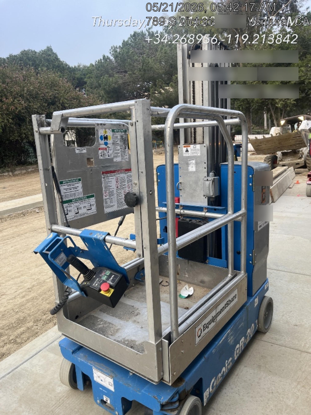 2020 GENIE GR-20