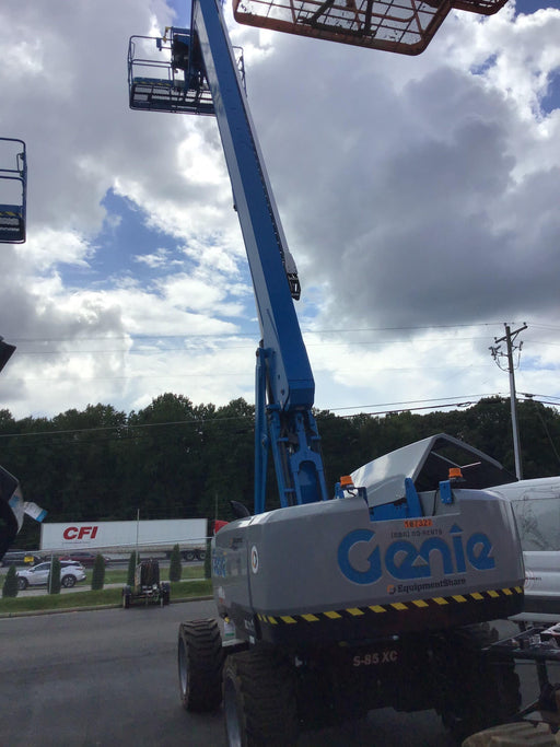 2020 Genie S-85 XC FF Tires, Beacon, 12kw Generator