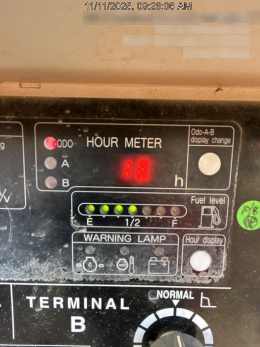 2020 Multiquip DLW400ESA4 400 amp Welder, 14kW, 120/240V, T4F Kubota, Trailer