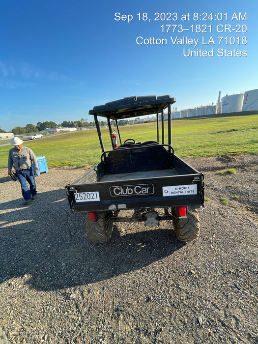 2023 Club Car CA1700D Canopy, Diesel, 4 Passenger