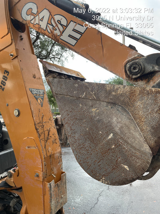 2018 Case 580N STANDARD HOE, ROPS, PILOT CONTROLS, AUX HYD