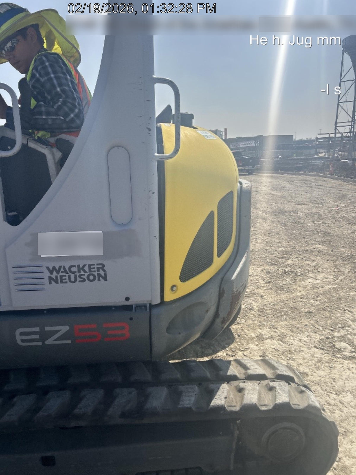 2018 Wacker Neuson EZ53 EZ53 12K Track Excavator, TRK,LGD,CNPY,PC, TRK,LGD,CNPY,PC, Manual QC, Hydraulic Thumb, Buckets: 24" , 18"