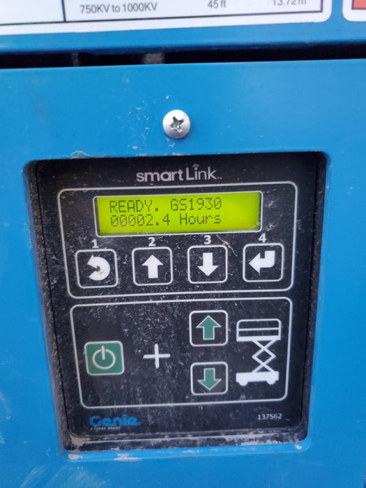 2019 Genie GS-1930 Fixed rails with chain Entry