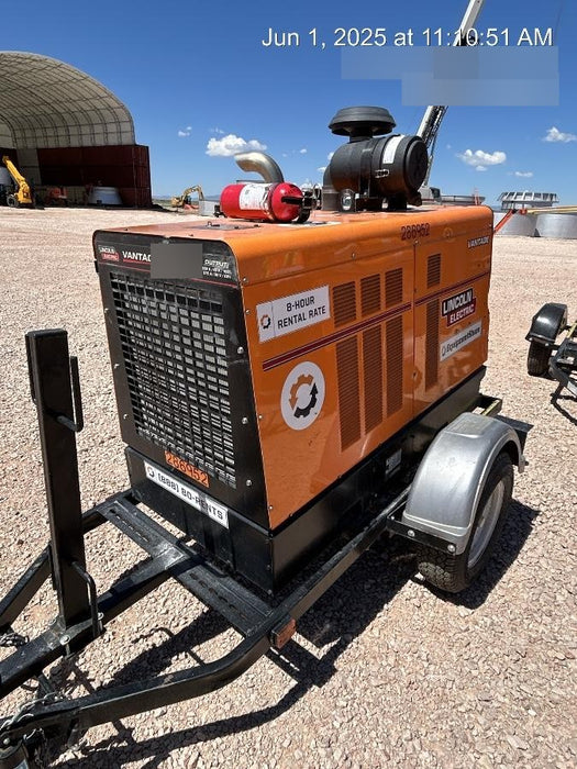 2022 Lincoln Electric Vantage 549X Crosslink Technology, Trailer Mounted, ES Decals, T3