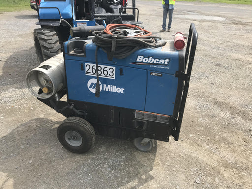 2019 Miller Electric BOBCAT 250 LP/Propane, Running Gear, Tank Bracket, Hose