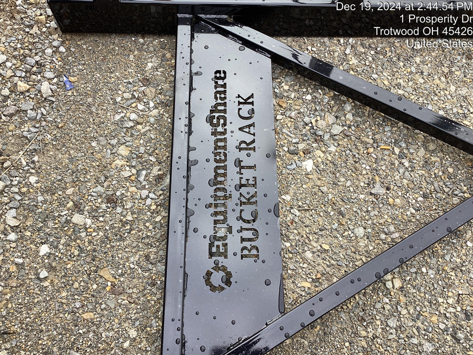 2024 FLUID POWER SUPPORT Four Bucket Rack