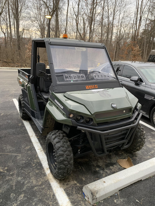 2021 Yanmar YU1000 Canopy, Steel Wheel, Poly WindShield, Beacon, Backup Alarm