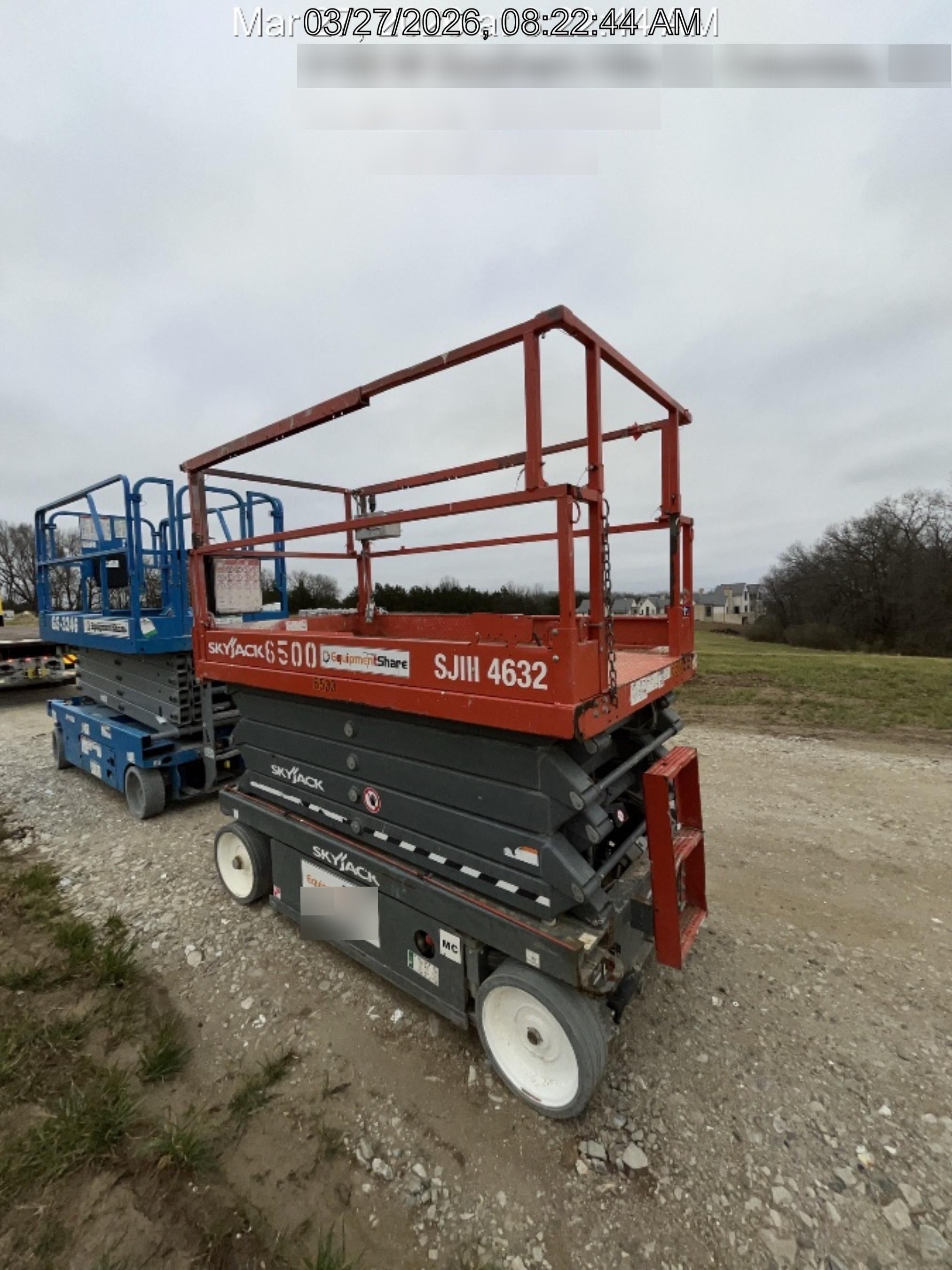 2017 Skyjack SJIII-4632 Skyjack SJ4632, Trojan Battery Set, Extended Warranty 5yr/5k hr