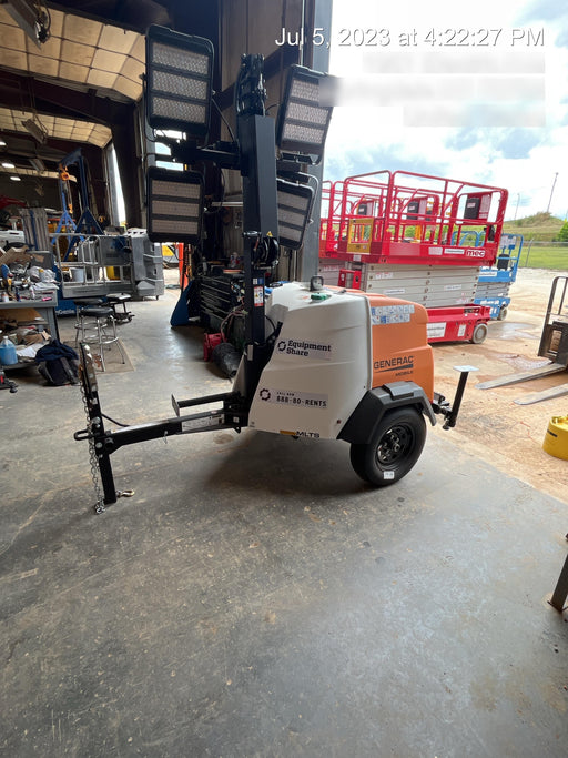 2023 Generac MLT2 Diesel, Flex Switch 120V Input, Powerzone Controller, (4) 320W LED Lights, 4kW Generator, 39.9 Gal Fuel Tank, 2" Ball, T3