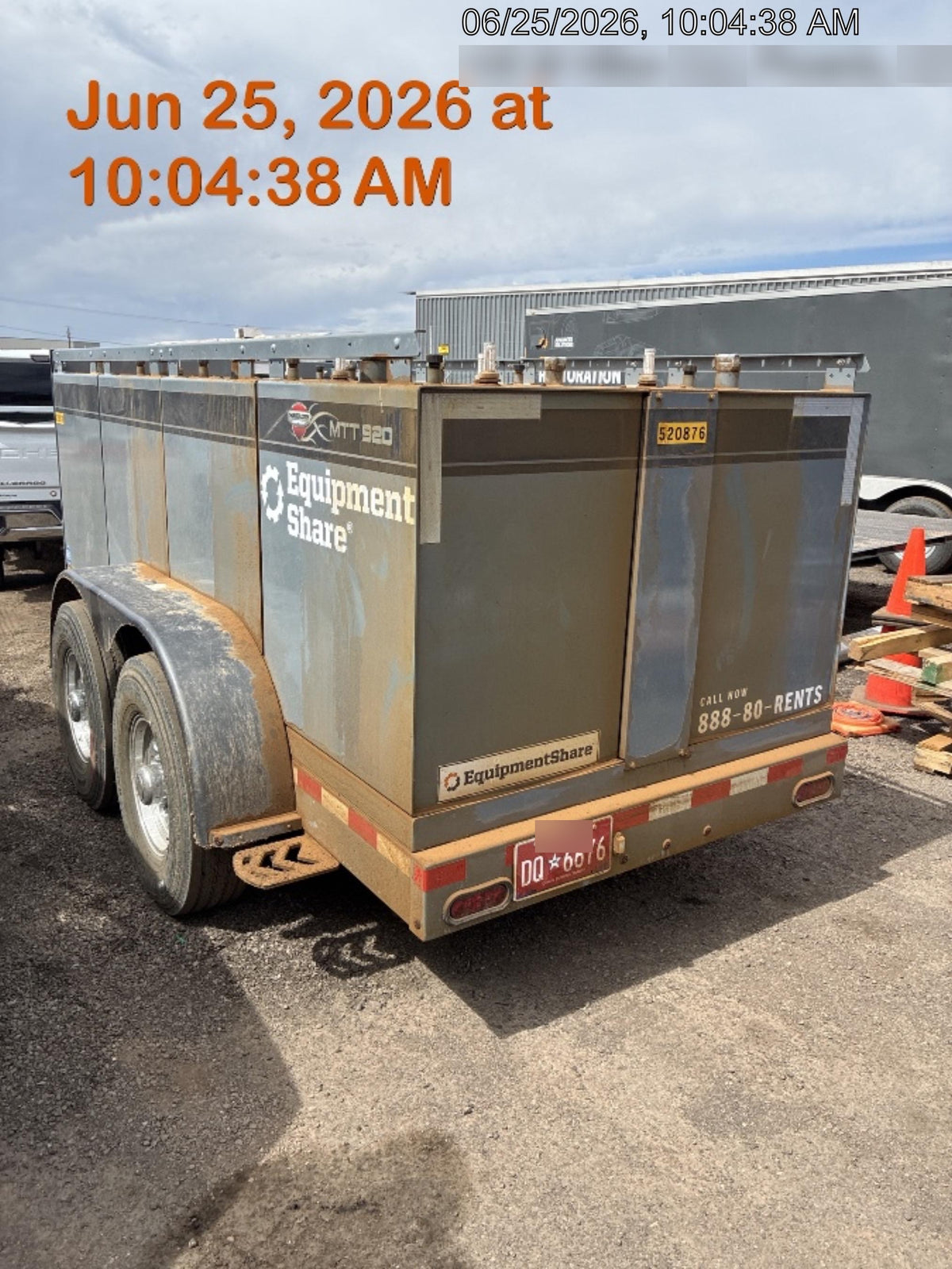 2025 THUNDER CREEK MTT920 - Hazmat not required