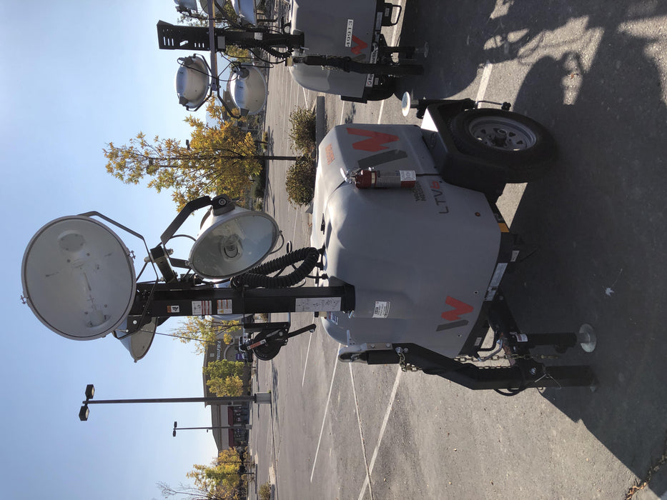 2019 Wacker Neuson LTV6L-MH Mobile Light Tower w/Fuel Level Sensor Installed