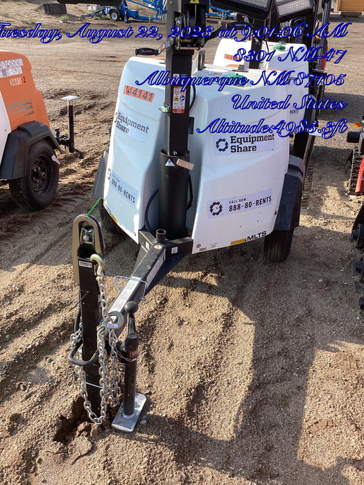 2023 Generac MLT2 Diesel, Flex Switch 120V Input, Powerzone Controller, (4) 320W LED Lights, 4kW Generator, 39.9 Gal Fuel Tank, 2" Ball, T3