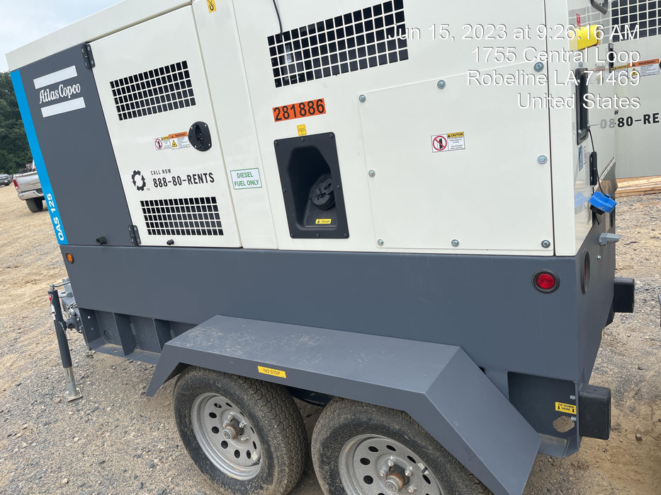 2022 ATLAS COPCO QAS 125