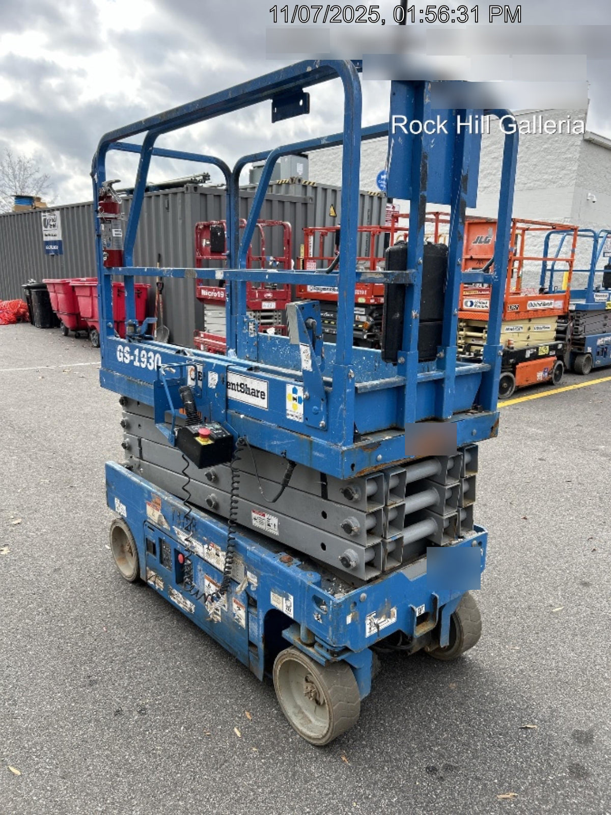 2020 Genie GS-1930 Fixed rails with chain entry gate - Pre A92.20