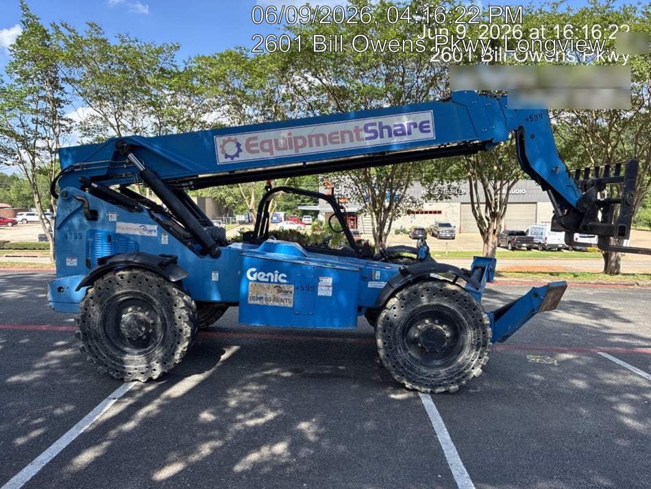 2017 Genie GTH-1056 Genie GTH1056, Solid Tires, 60" carriage, Light Kit, Open ROPS
